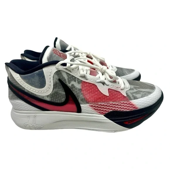 Nike Kyrie 8 DJ6017 100 White University Red Black SZ 11.5 mens Basketball Shoes
